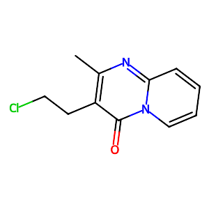 3-(2-Chloroethyl)-2-methyl-4H-pyrido[1,2-a]pyrimidin-4-one,41078-70-0
