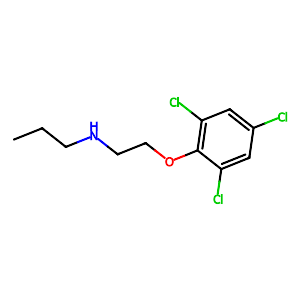 N-(2,4,6-trichloro phenoxy)ethyl N-propyl amine,67747-01-7