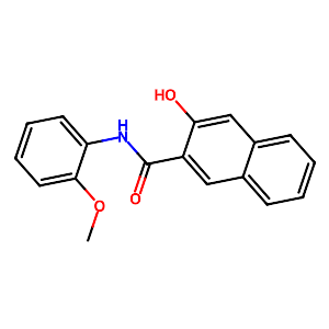 3-hydroxy-N-(2-methylphenyl)naphthalene-2-carboxamide,135-62-6