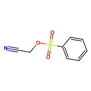 Cyanomethyl benzenesulfonate,10531-13-2