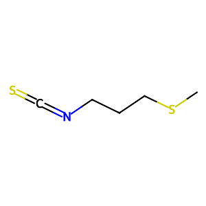 3-(Methylthio)propyl isothiocyanate,505-79-3