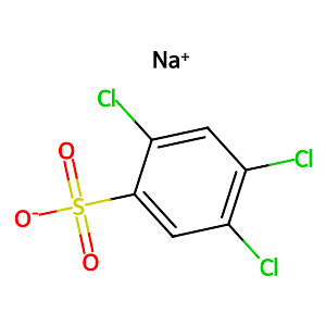 2,4,5-Trichloro-benzenesulfonic acid sodium salt,53423-65-7