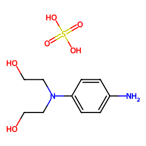 N,N-Bis(2-hydroxyethyl)-4-phenylenediamine sulfate,54381-16-7