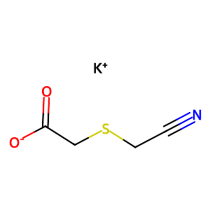 Potassium [(cyanomethyl)thio]acetate,52069-54-2
