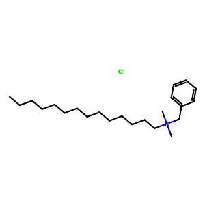 Benzyldimethyltetradecylammonium chloride,139-08-2