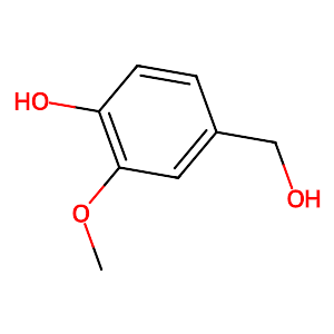 4-Hydroxy-3-methoxybenzyl alcohol,498-00-0