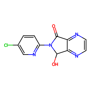 6-(5-Chloro-2-pyridyl)-6,7-dihydro-7-hydroxy-5H-pyrrolo[3,4-b]pyrazin-5-one,43200-81-3