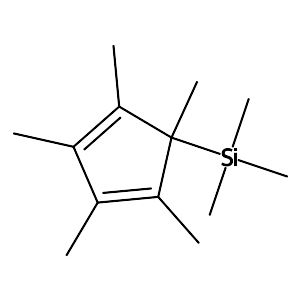 Trimethyl(1,2,3,4,5-pentamethyl-2,4-cyclopentadien-1-yl)silane,87778-95-8