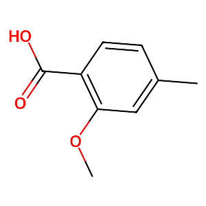 2-Methoxy-4-methylbenzoic acid,704-45-0