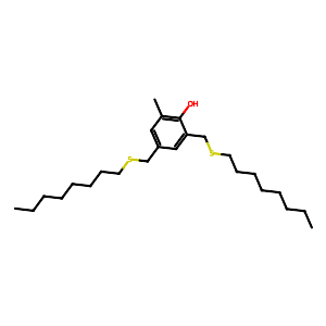 4,6-Bis(octylthiomethyl)-o-cresol,110553-27-0