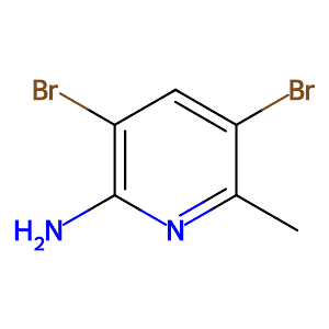 2-Amino-3,5-dibromo-6-methylpyridine,91872-10-5