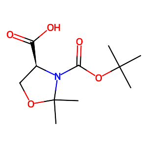 (S)-N-Boc-2,2-dimethyloxazolidine-4-carboxylic Acid,139009-66-8