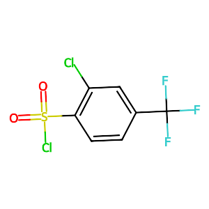 2-Chloro-4-(trifluoromethyl)benzenesulfonyl chloride,175205-54-6