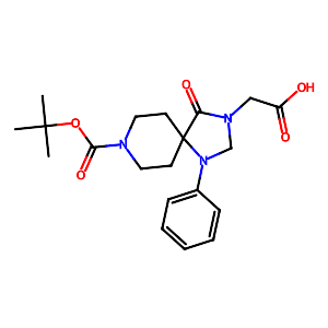 Boc-3-carboxymethyl-1-phenyl-1,3,8-triazaspiro[4.5]decan-4-one,180386-35-0