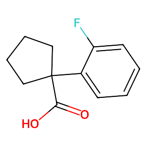 1-(2-Fluorophenyl)cyclopentane-1-carboxylic acid,214262-96-1