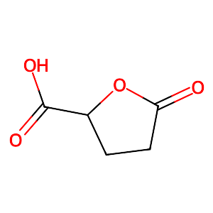 5-Oxooxolane-2-carboxylic acid,4344-84-7