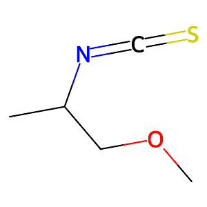 1-Methoxy-prop-2-yl isothiocyanate,362601-74-9