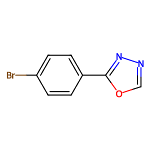 2-(4-Bromophenyl)-1,3,4-oxadiazole,41420-90-0