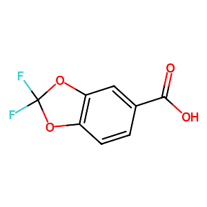 2,2-Difluoro-1,3-benzodioxole-5-carboxylic acid,656-46-2