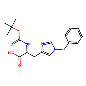 N-Boc-1-phenylmethyl-d-histidine,65717-64-8