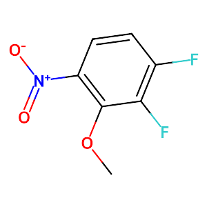 1,2-Difluoro-3-methoxy-4-nitrobenzene,66684-60-4