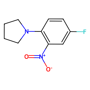 1-(4-Fluoro-2-nitrophenyl)pyrrolidine,778-56-3
