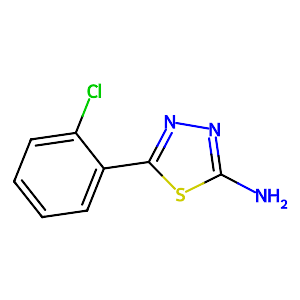 5-(2-Chlorophenyl)-1,3,4-thiadiazol-2-amine,828-81-9