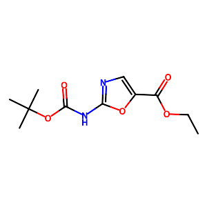 Ethyl 2-(t-butoxycarbonylamino)oxazole-5-carboxylate,941294-50-4