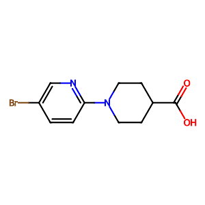 1-(5-Bromopyridin-2-yl)piperidine-4-carboxylic acid,954570-88-8