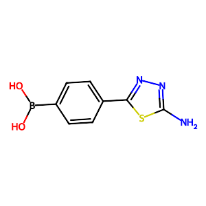 4-(5-Amino-1,3,4-thiadiazol-2-yl)phenylboronic acid,957034-52-5