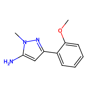 5-(2-Methoxyphenyl)-2-methylpyrazol-3-amine,957313-52-9