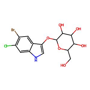 5-Bromo-6-chloro-3-indolyl-β-D-galactopyranoside,93863-88-8