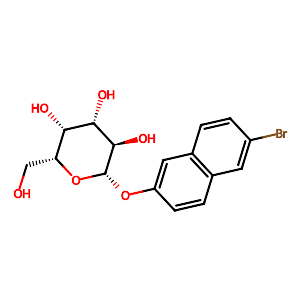 6-Bromo-2-naphthyl beta-D-galactopyranoside,15572-30-2
