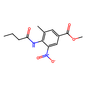 Methyl 4-(butyrylamino)-3-methyl-5-nitrobenzoate,152628-01-8