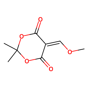 5-(Methoxymethylene)-2,2-dimethyl-1,3-dioxane-4,6-dione,15568-85-1
