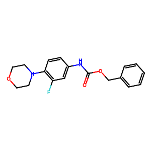 Benzyl (3-fluoro-4-morpholinophenyl)carbamate,168828-81-7