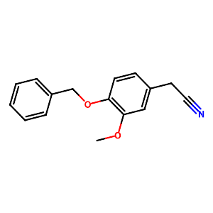 4-Benzyloxy-3-methoxyphenylacetonitrile,1700-29-4