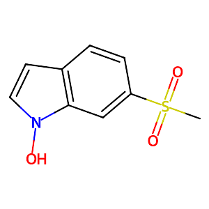 6-(Methylsulfonyl)-1H-indol-1-ol,170492-47-4