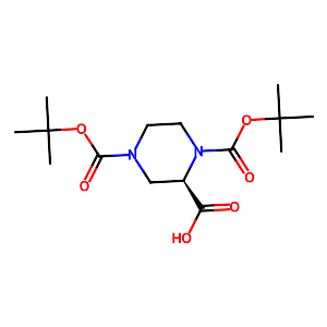 (R)-1,4-Bis(tert-butoxycarbonyl)piperazine-2-carboxylic acid,173774-48-6