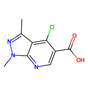 4-Chloro-1,3-dimethyl-1H-pyrazolo[3,4-b]pyridine-5-carboxylic acid,175201-94-2