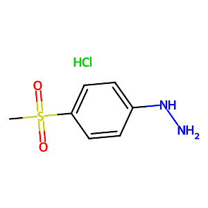 [4-(Methylsulfonyl)phenyl]hydrazine hydrochloride,17852-67-4