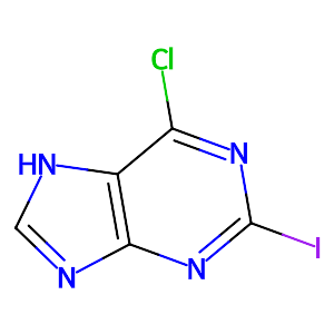 6-Chloro-2-iodopurine,18552-90-4