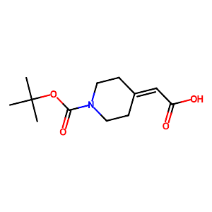 1-Boc-Piperidin-4-ylideneacetic acid,193085-24-4