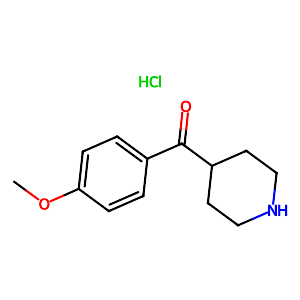 4-(4-Methoxybenzoyl)piperidine hydrochloride,25519-82-8