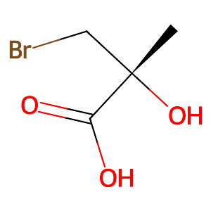 (2R)-3-Bromo-2-hydroxy-2-methylpropanoic acid,261904-39-6