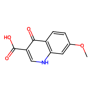 4-Hydroxy-7-methoxyquinoline-3-carboxylic acid,28027-17-0
