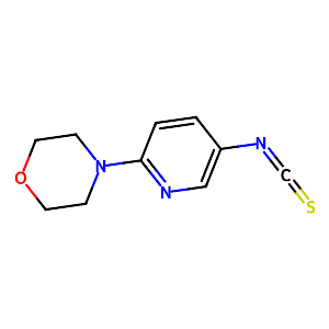 4-(5-Isothiocyanatopyridin-2-yl)morpholine,52024-29-0