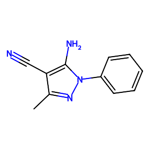 5-Amino-3-methyl-1-phenyl-1H-pyrazole-4-carbonitrile,5346-56-5