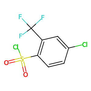 4-Chloro-2-(trifluoromethyl)benzene-1-sulfonyl chloride,54090-42-5