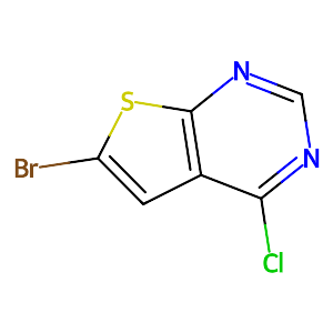 6-Bromo-4-chlorothieno[2,3-d]pyrimidine,56844-12-3